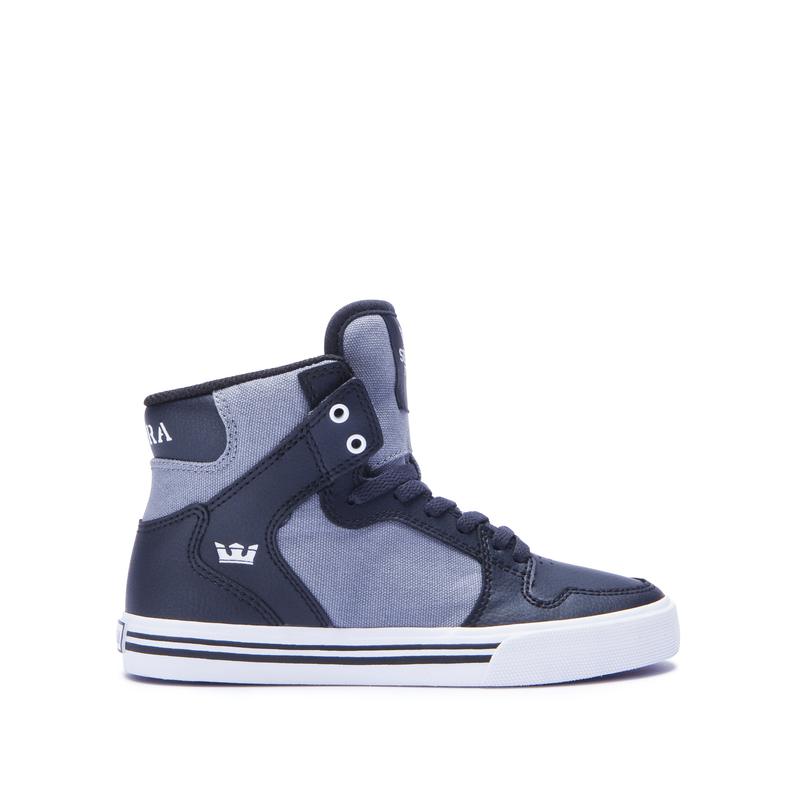 Zapatillas Altas Supra Argentina Niños - VAIDER Azul Marino (HTOEN-0279)